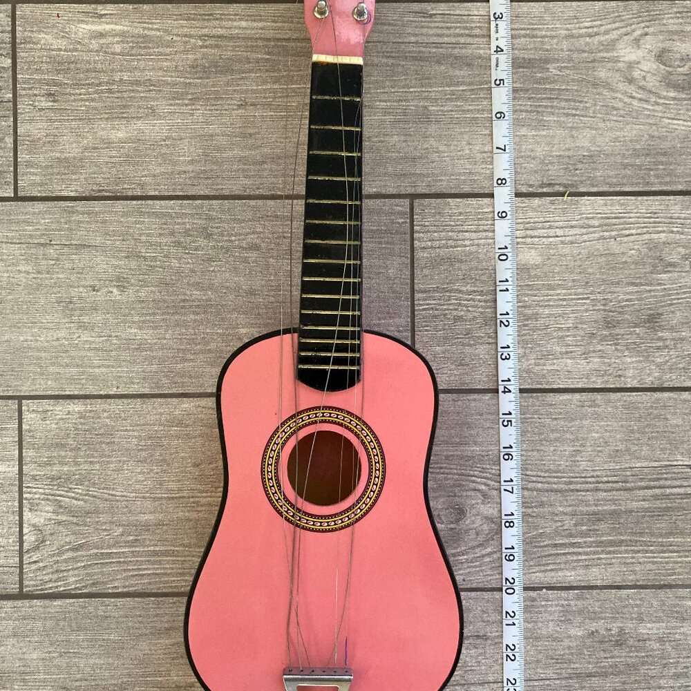 Retro Pink 6 String Ukulele